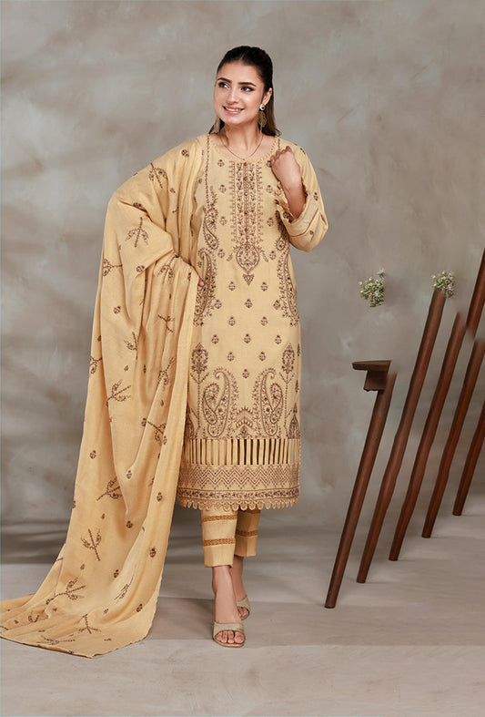 Khoobsurat Peach Leather Mahay 06