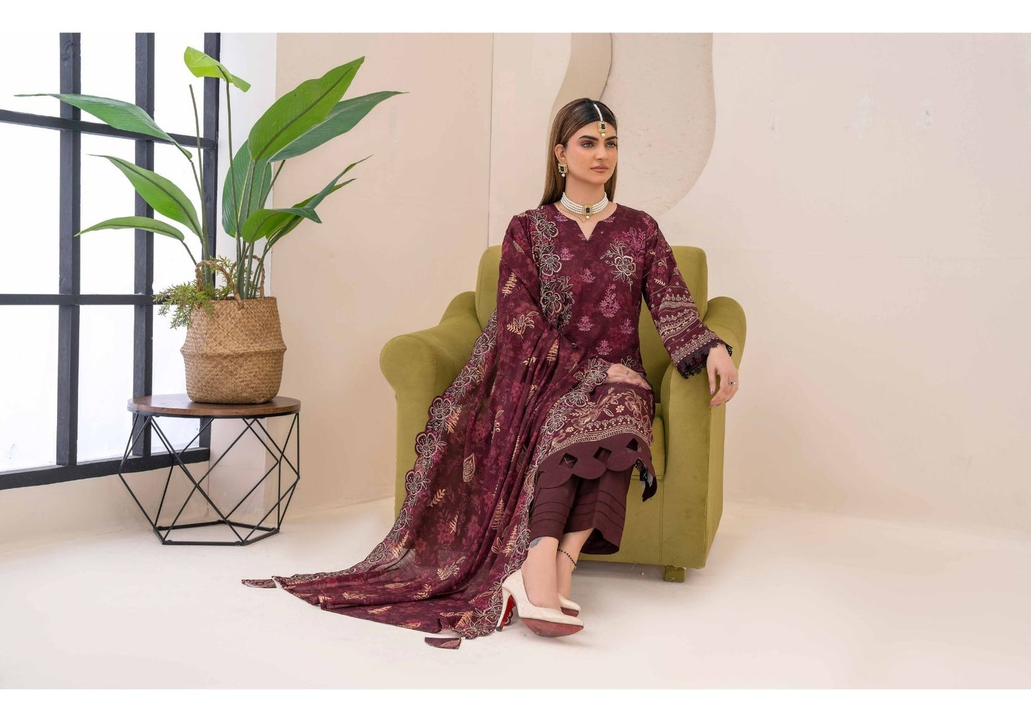 Hadia Viscose Embroidered Fancy #2