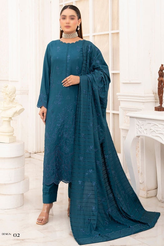 Winter Wool Classic Embroidered Colllection #2