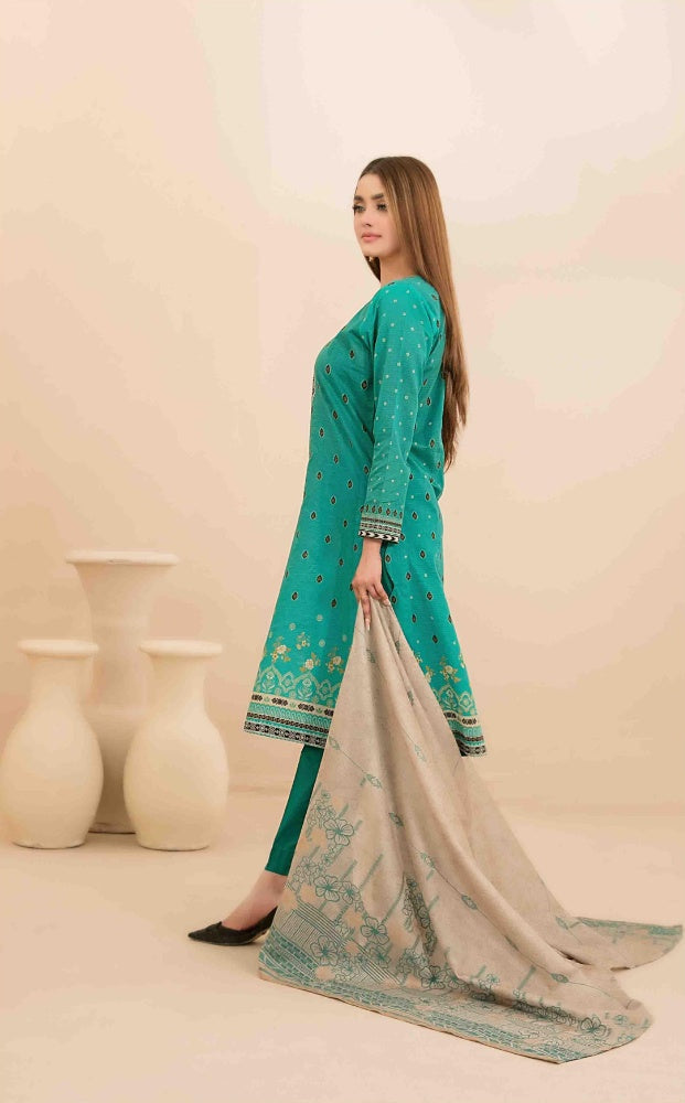 OLA Digital Printed Bana Dora Lawn Tawakkal D-1218