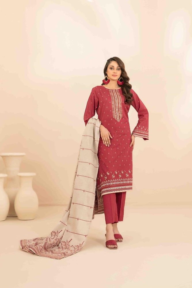 OLA Digital Printed Bana Dora Lawn Tawakkal D-1219