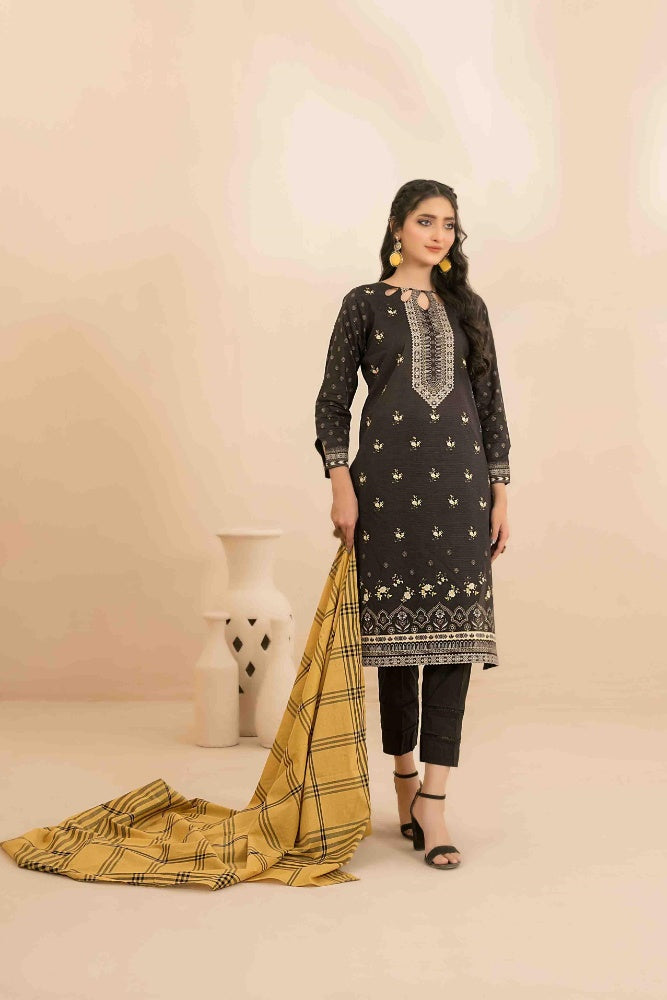 OLA Digital Printed Bana Dora Lawn Tawakkal D-1220