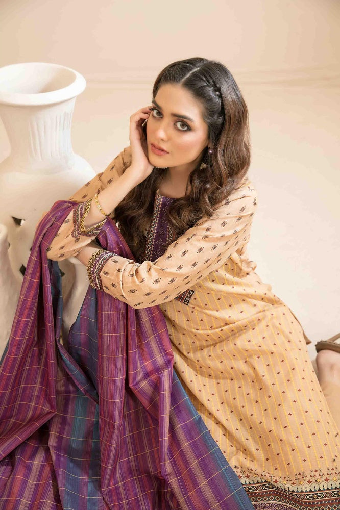 OLA Digital Printed Bana Dora Lawn Tawakkal D-1224