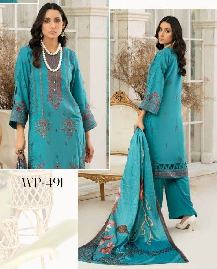 Tabeer Slub Winter By Wania #WP491