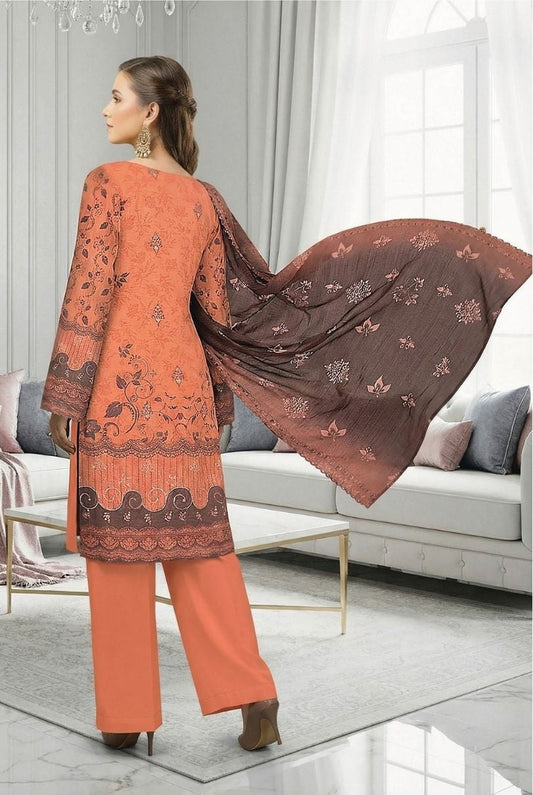 Hooria Embroidered Premium Lawn 3 Piece 04