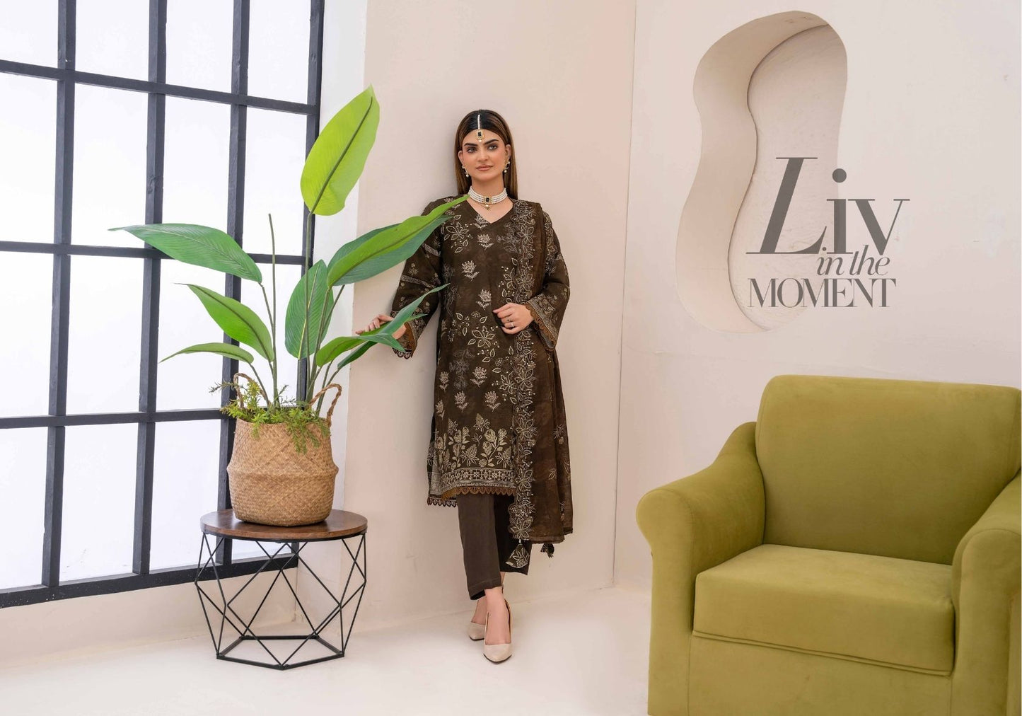 Hadia Viscose Embroidered Fancy #3