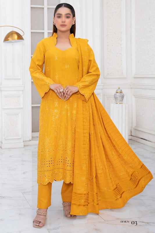 Winter Wool Classic Embroidered Colllection #3