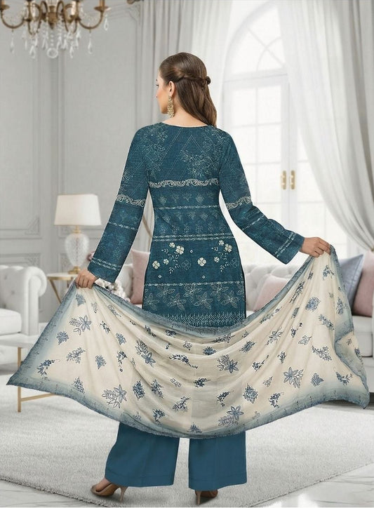 Hooria Embroidered Premium Lawn 3 Piece 05