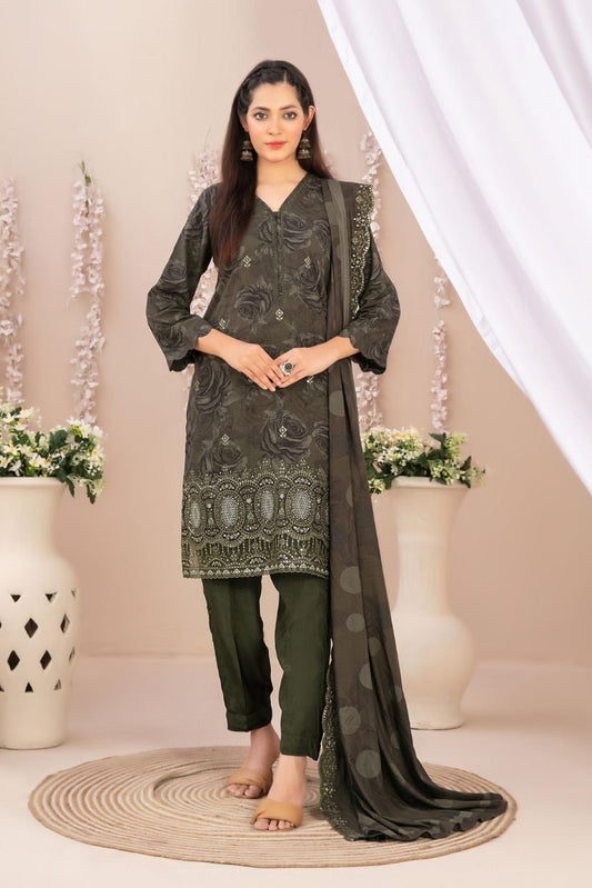 Tawakkal Shamailah Daman Cutwork With Dupptta Cutwork Fancy #8