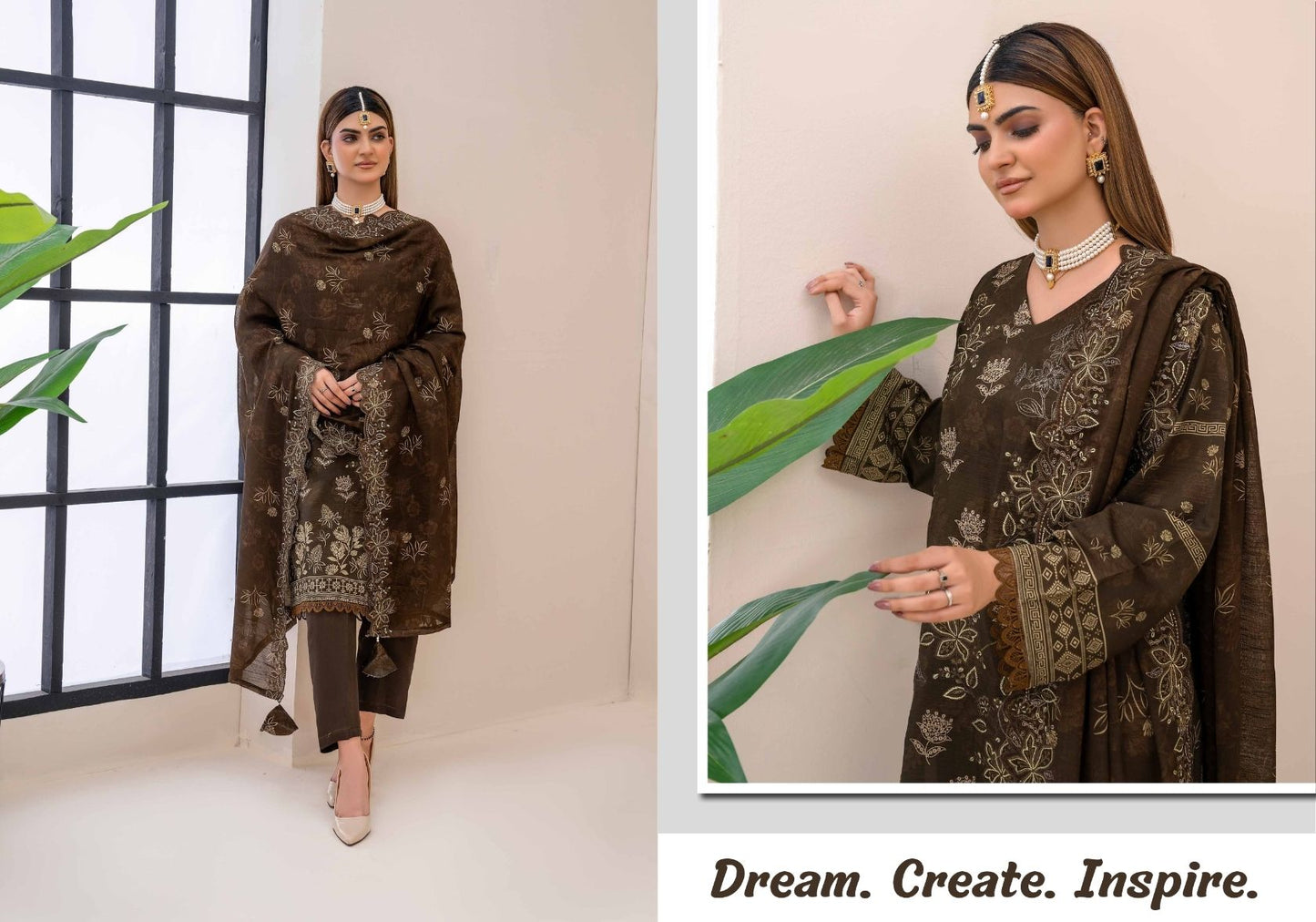 Hadia Viscose Embroidered Fancy #3