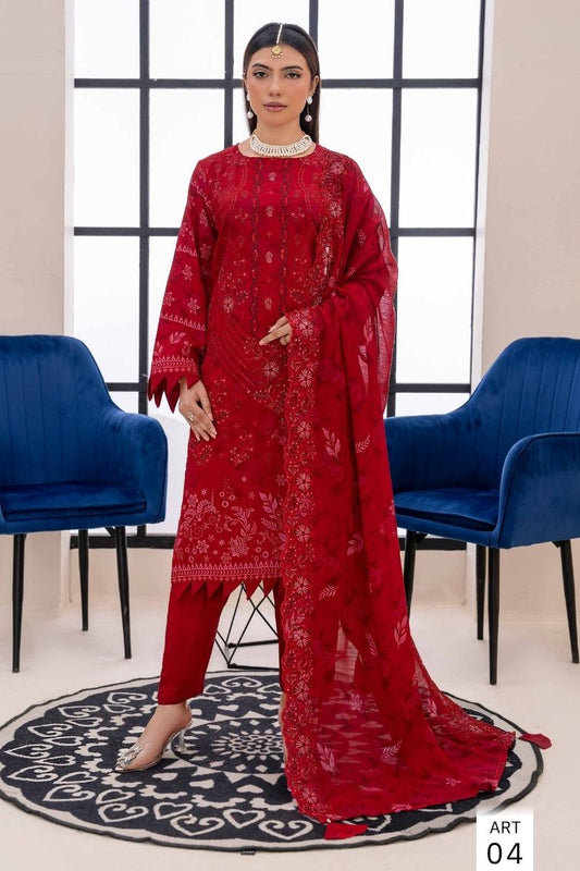 Hadia Viscose Embroidered Fancy #4