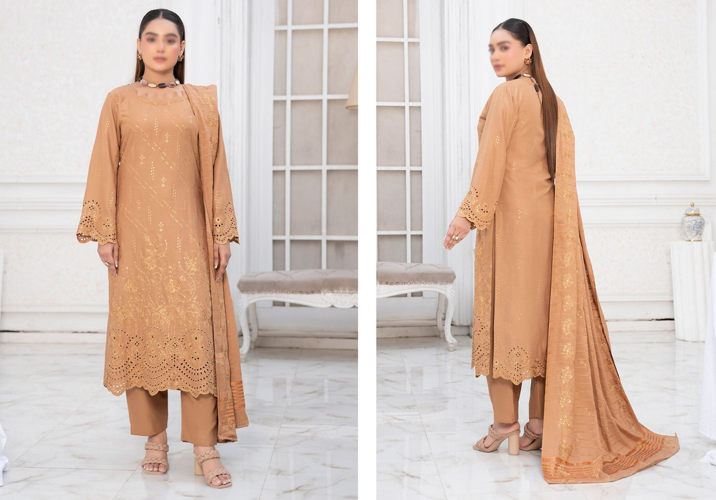 Winter Wool Classic Embroidered Colllection #5