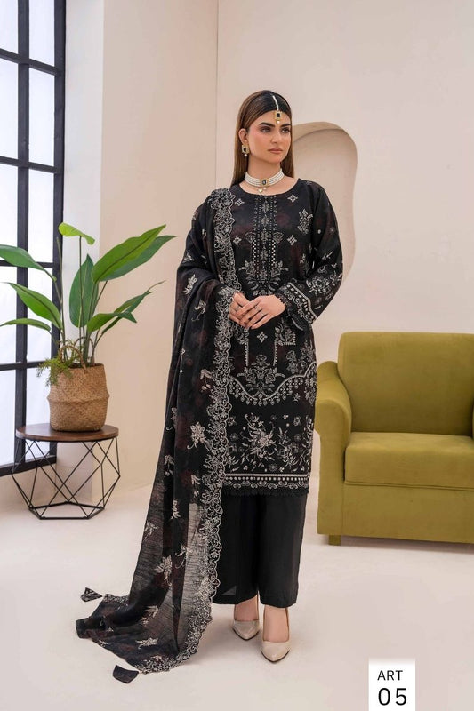 Hadia Viscose Embroidered Fancy #5