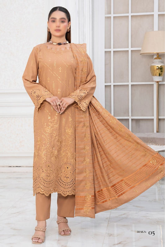 Winter Wool Classic Embroidered Colllection #5