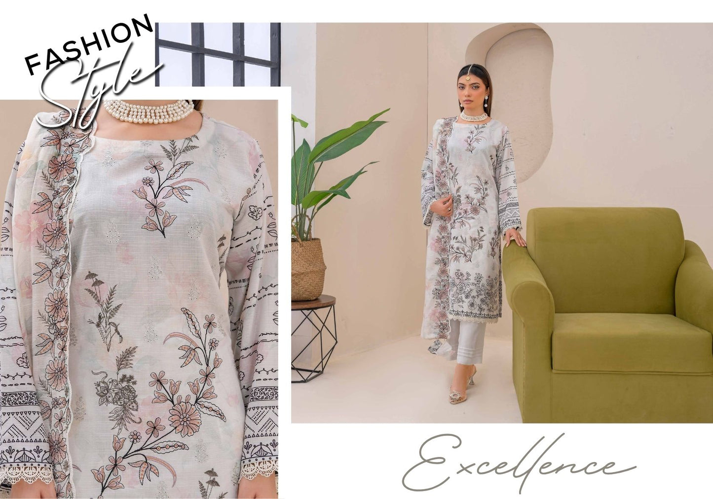 Hadia Viscose Embroidered Fancy #6