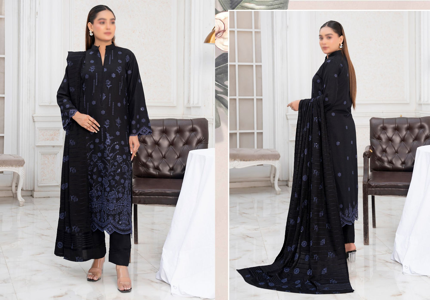 Winter Wool Classic Embroidered Colllection #6