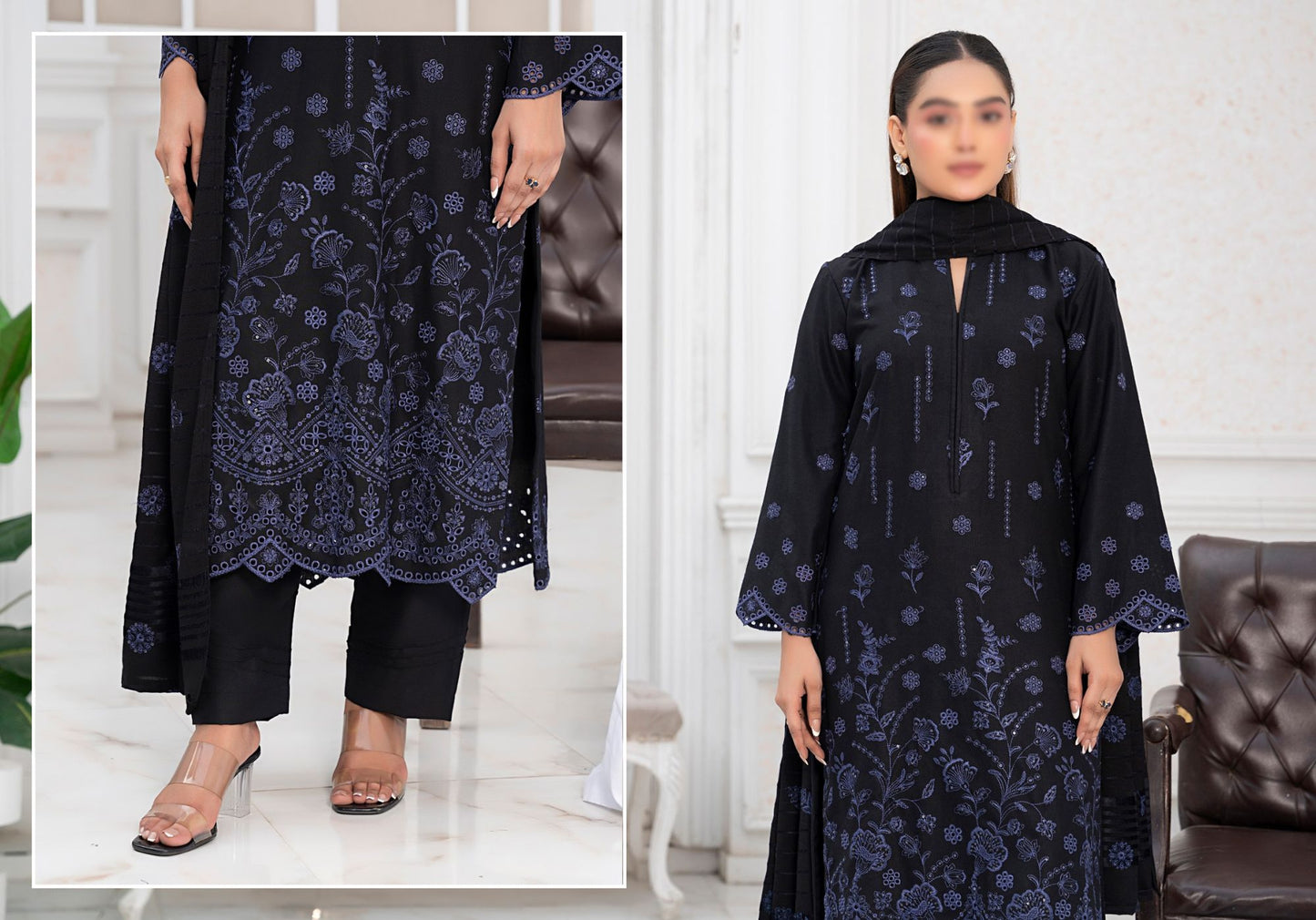 Winter Wool Classic Embroidered Colllection #6