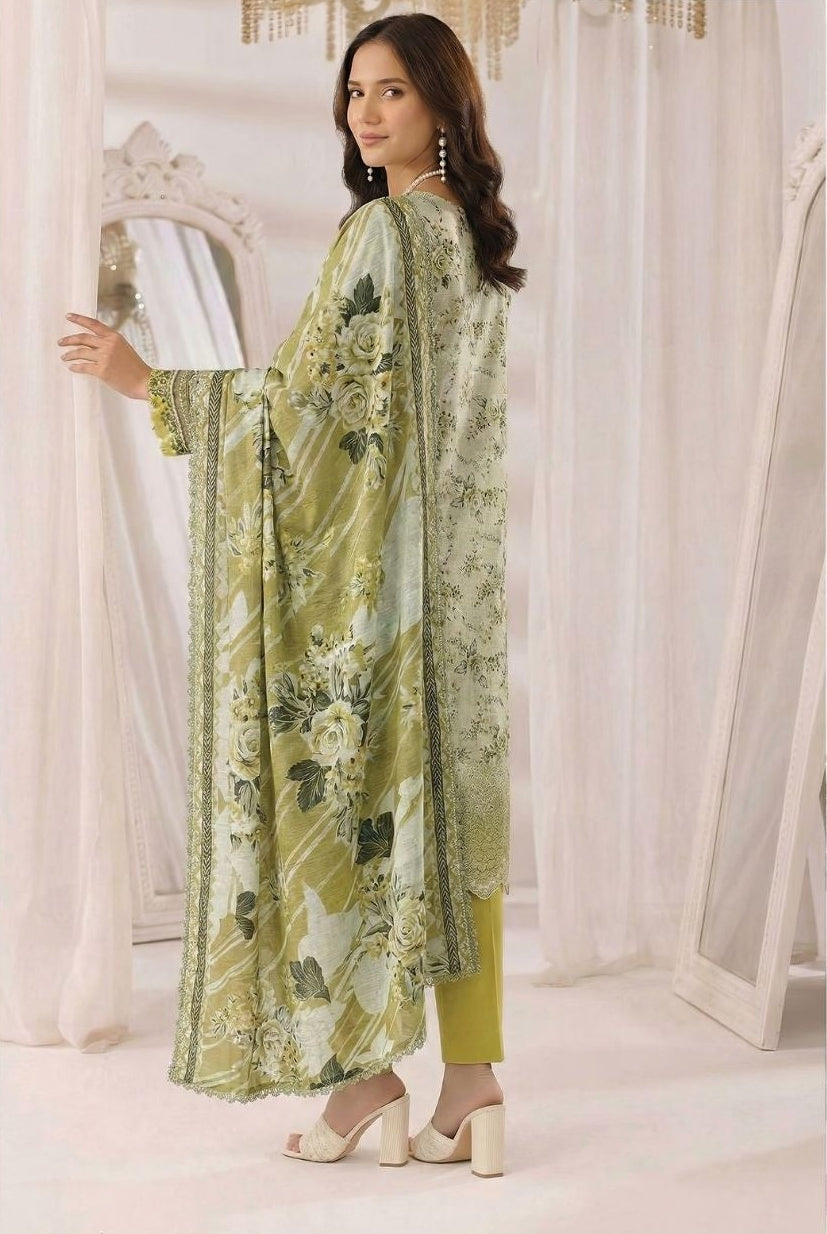 Uroosh Embroidered Premium Lawn 3 Piece 10