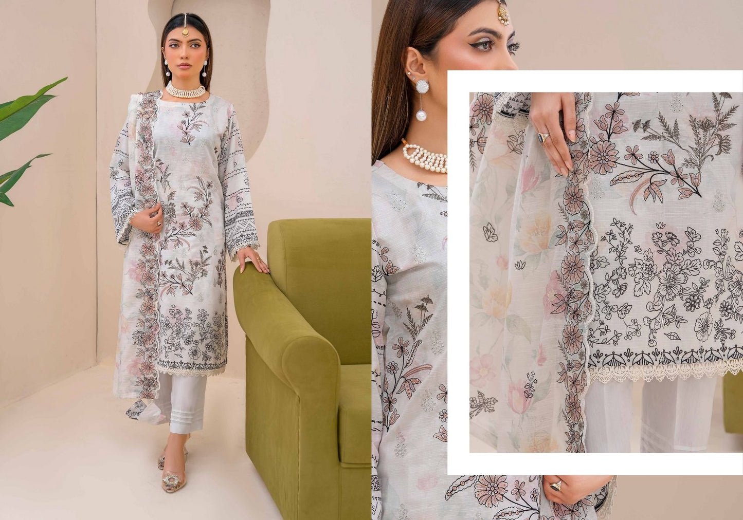 Hadia Viscose Embroidered Fancy #6