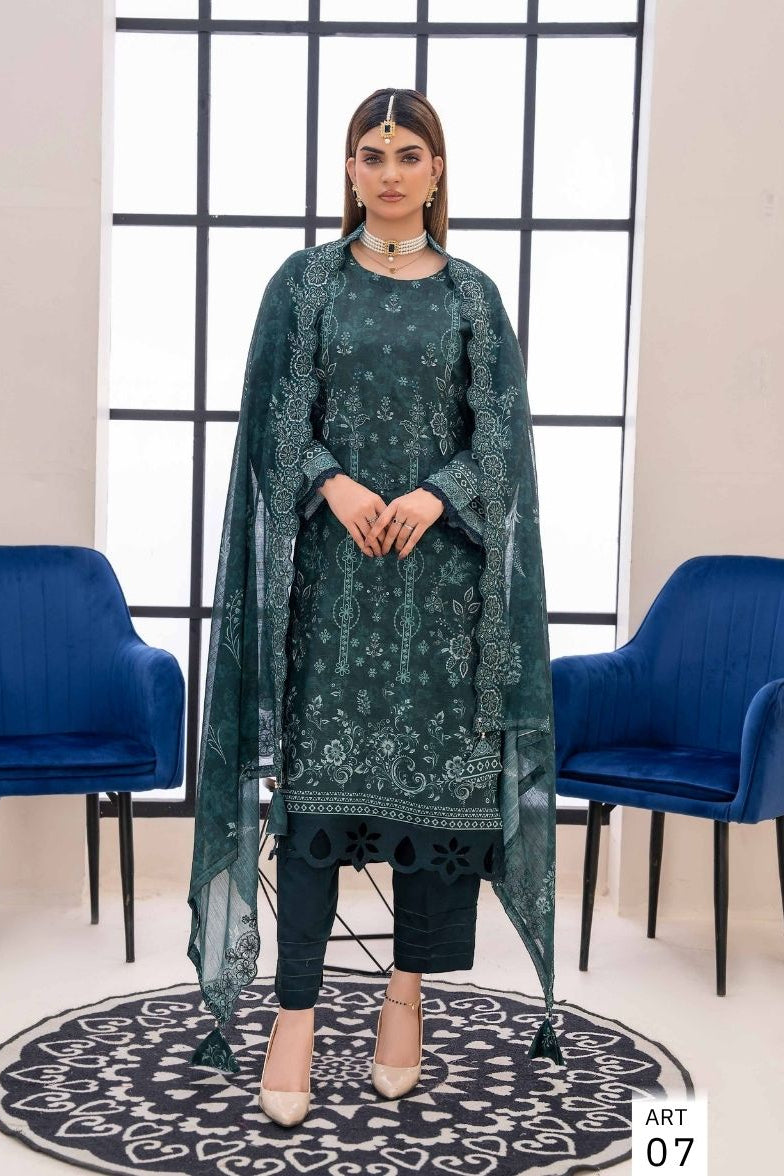 Hadia Viscose Embroidered Fancy #7