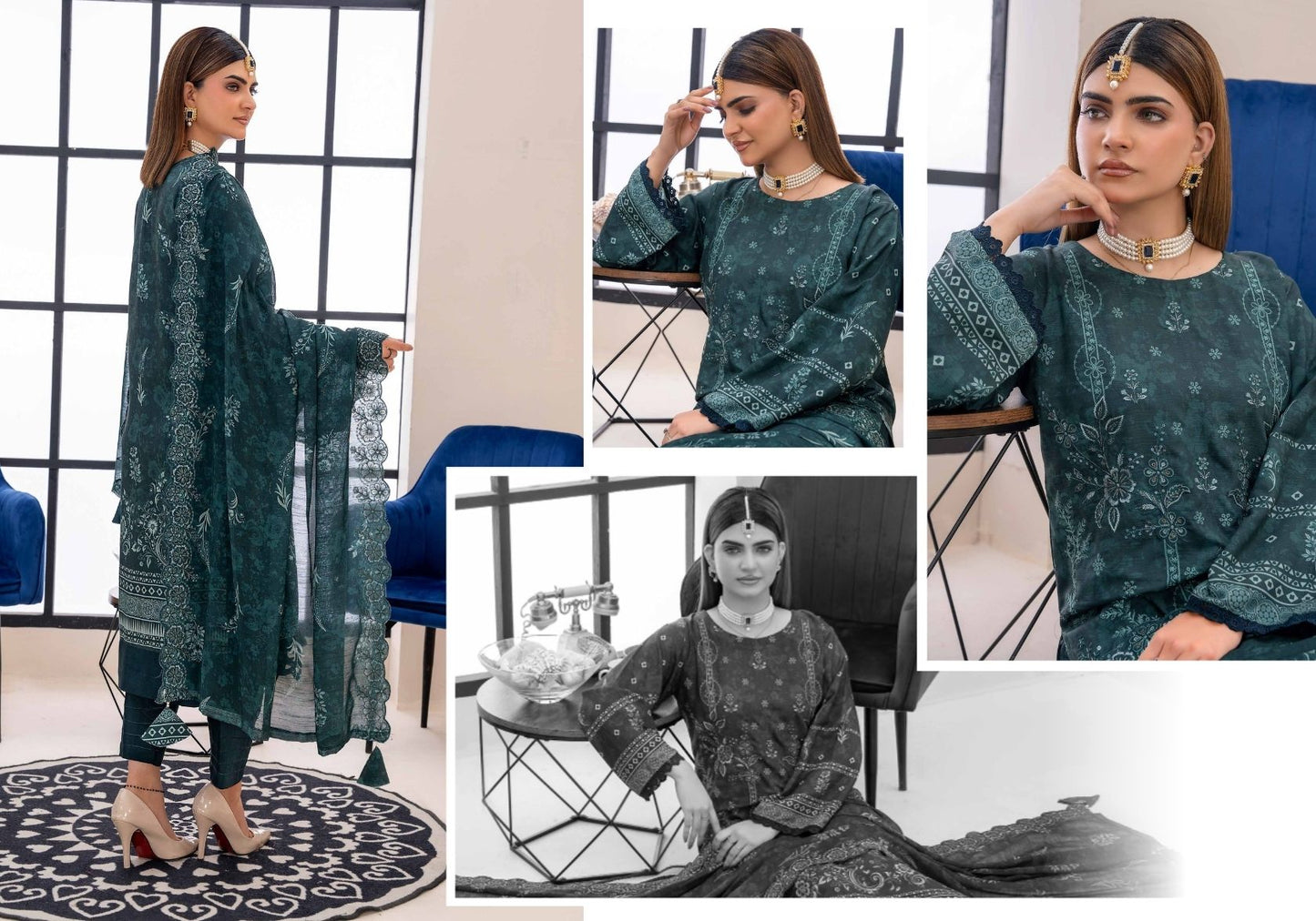 Hadia Viscose Embroidered Fancy #7
