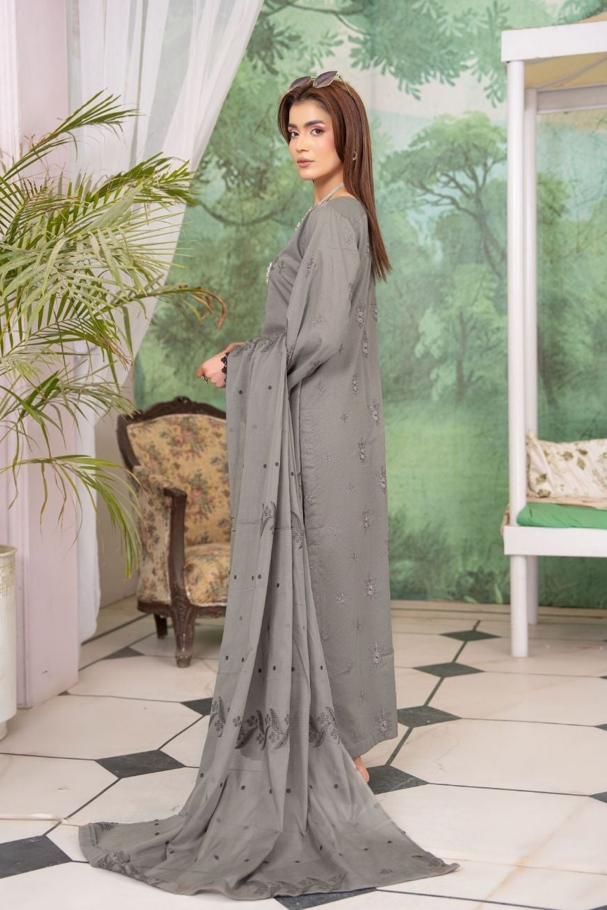 Bismil Embroidered lawn 3 piece 06