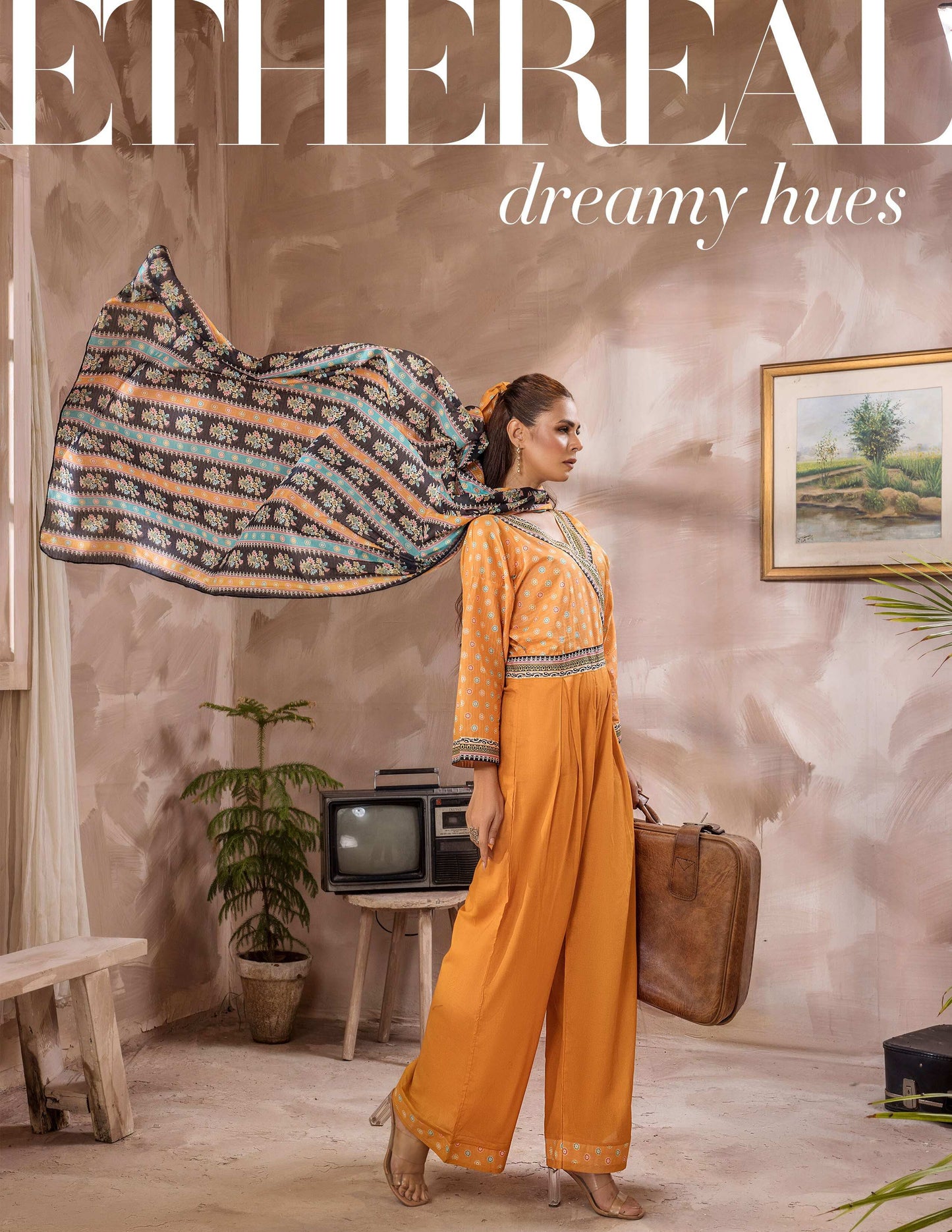 Saffron by Safwa 05 - Waheed Javaid Collections