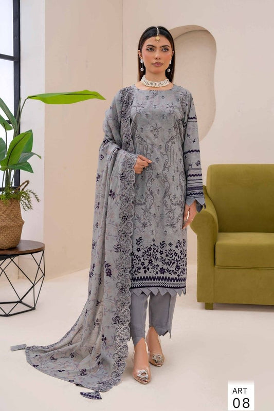 Hadia Viscose Embroidered Fancy #8