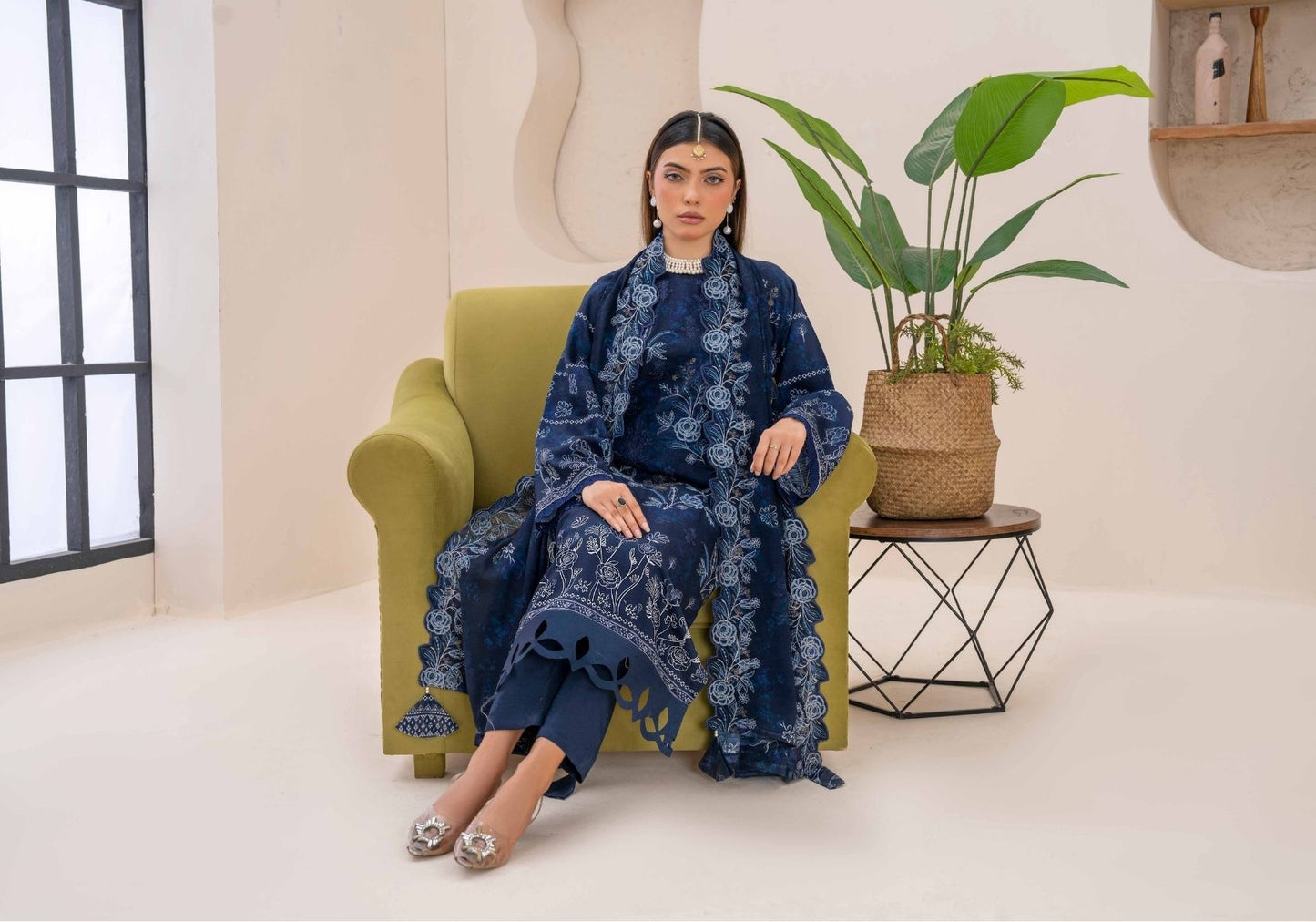 Hadia Viscose Embroidered Fancy #1