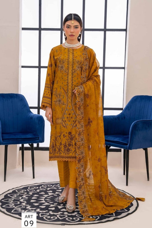 Hadia Viscose Embroidered Fancy #9