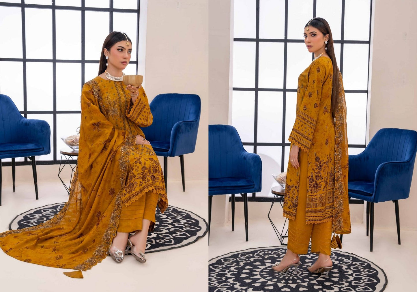 Hadia Viscose Embroidered Fancy #9
