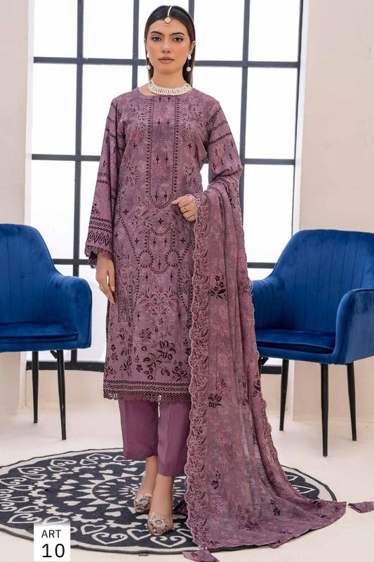 Hadia Viscose Embroidered Fancy #10
