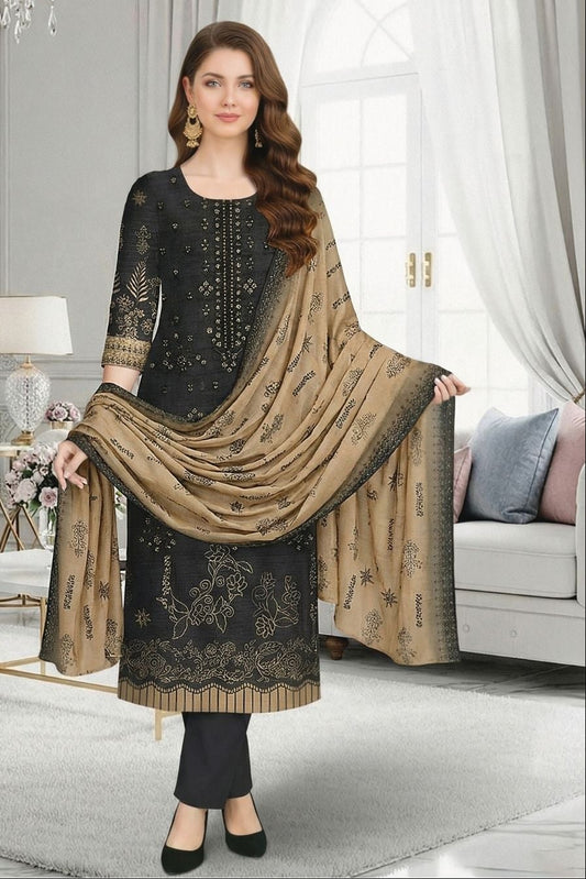 Hooria Embroidered Premium Lawn 3 Piece 01