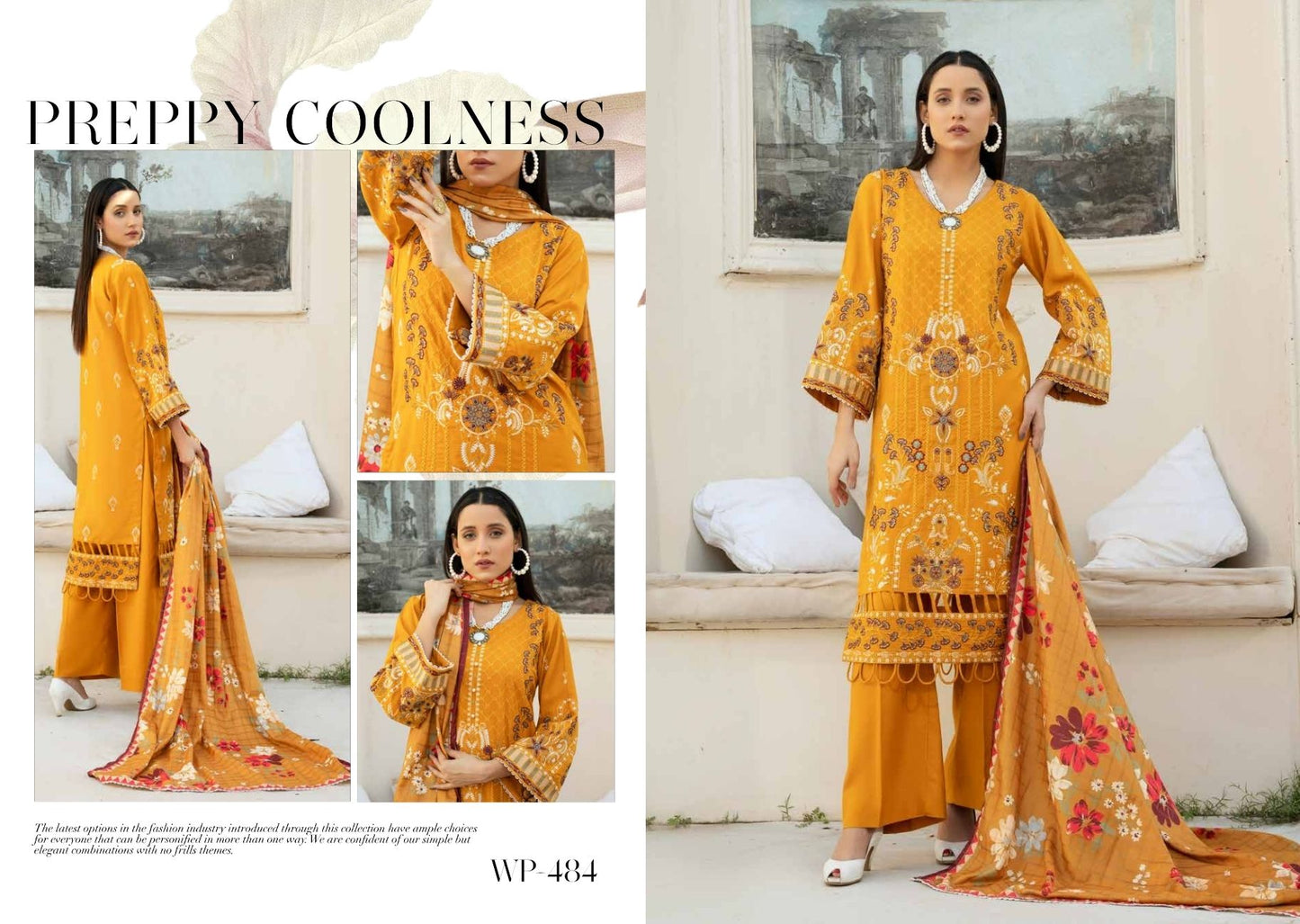 Tabeer Winter Slub By Wania #WP484