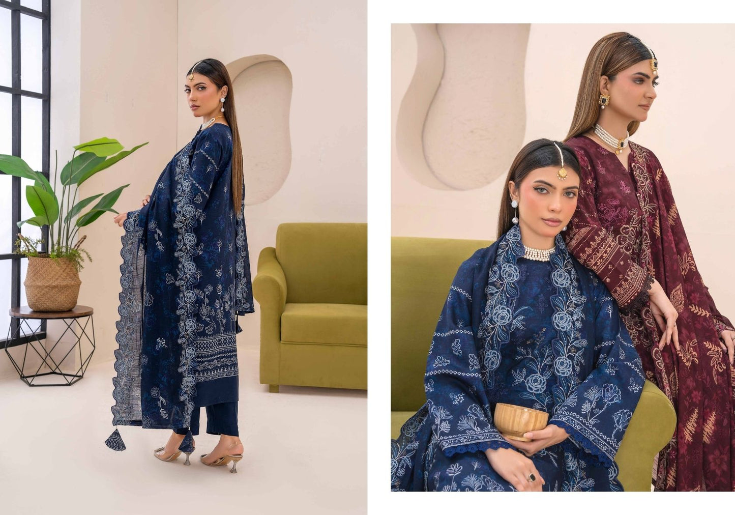 Hadia Viscose Embroidered Fancy #1