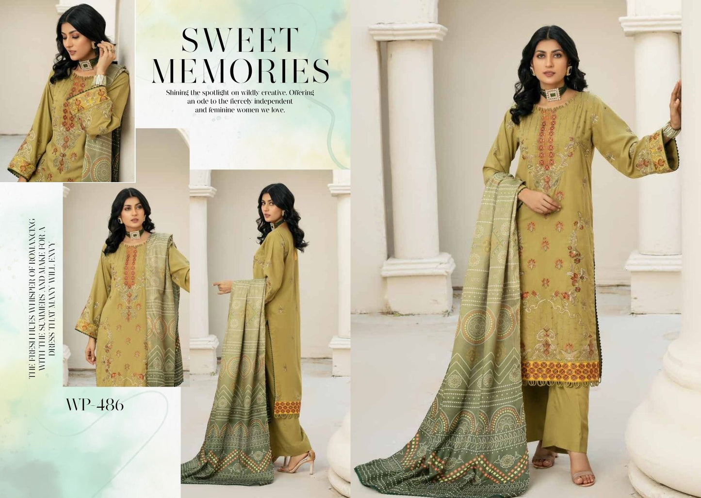 Tabeer Winter Slub By Wania #WP486