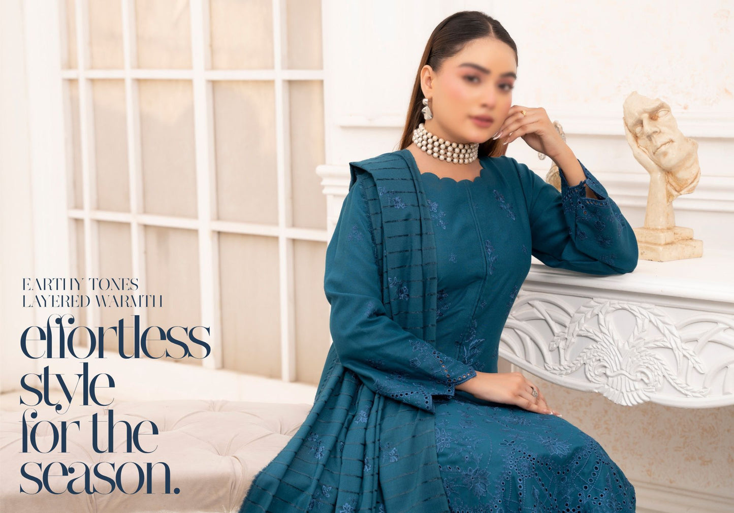 Winter Wool Classic Embroidered Colllection #2