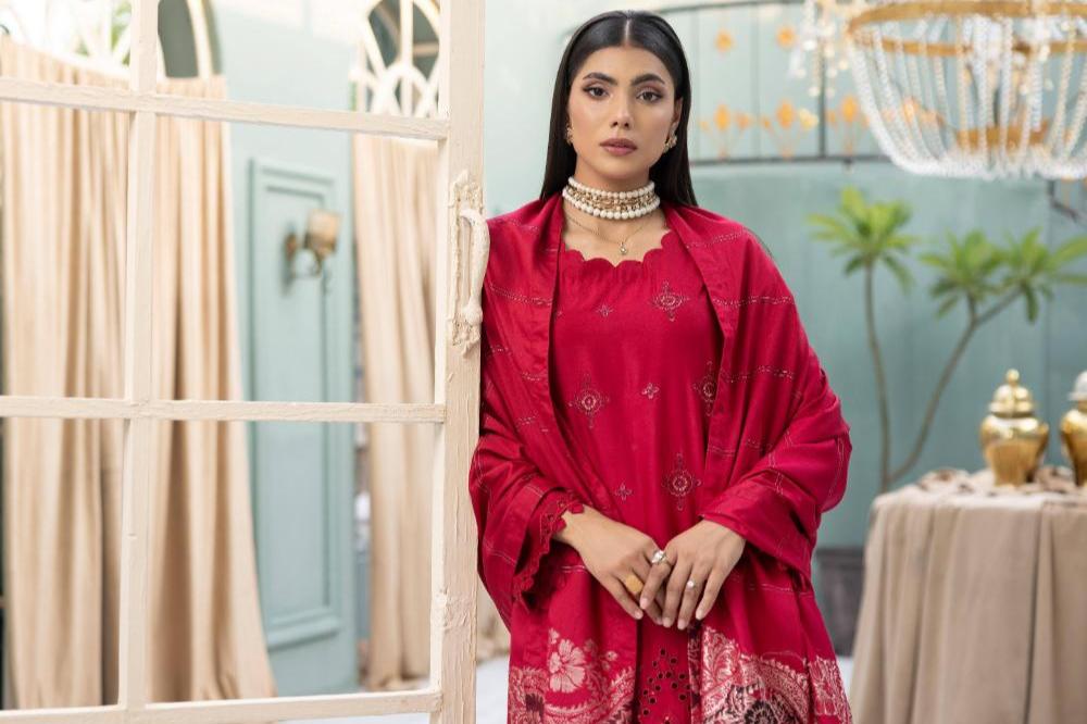 ESSENTIAL Viscose Jacquard Mahay 04 - Waheed Javaid Collections