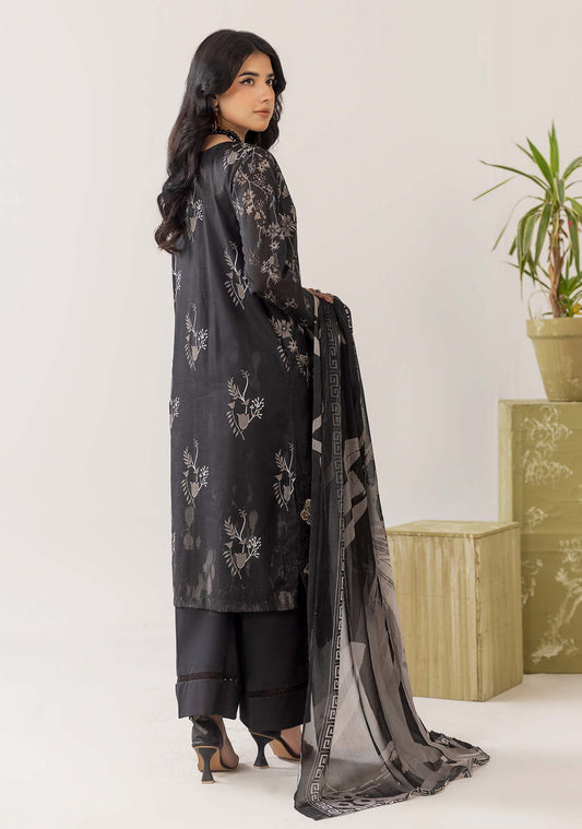 Cocktail Lawn Print Embroidered 3 Piece 05