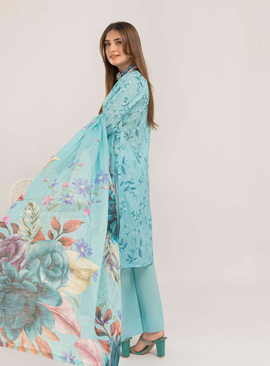 Manchali Embroidered 3 Piece Lawn 01