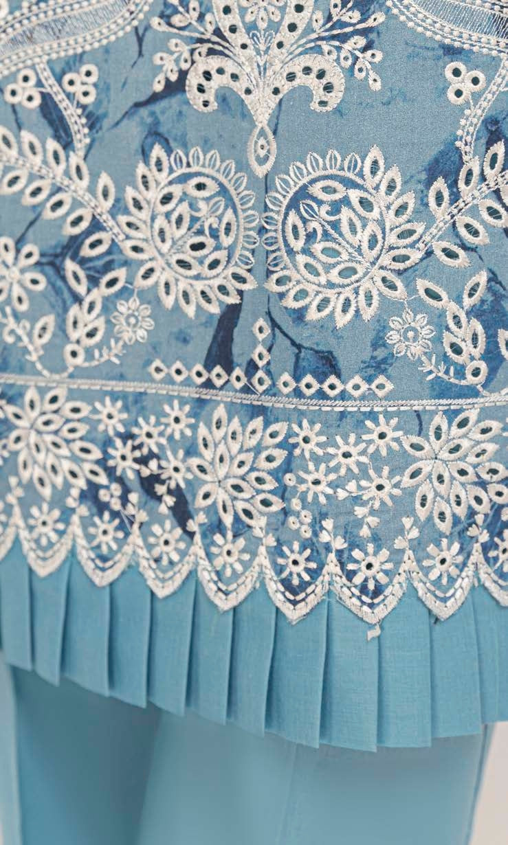 Manchali Embroidered 3 Piece Lawn 08