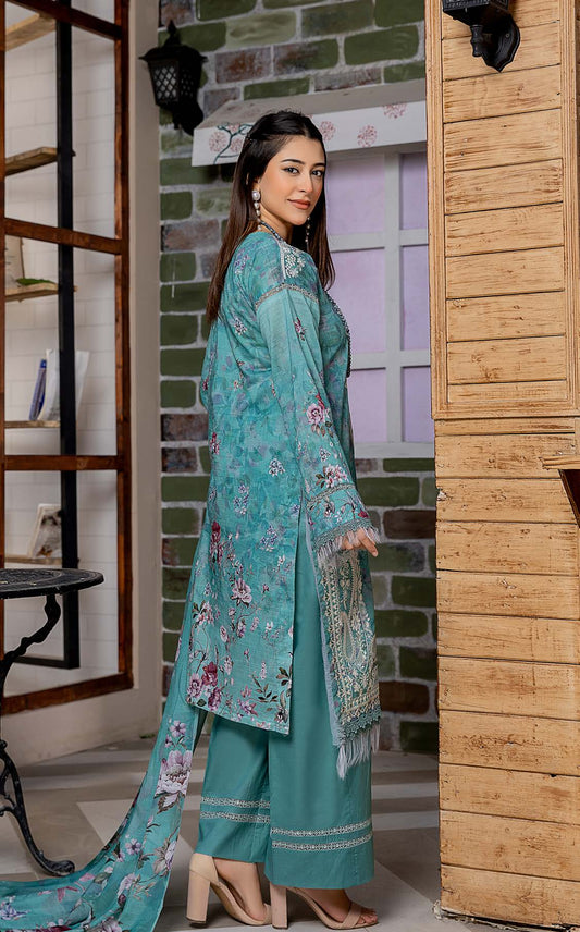 Mila Lawn Embroidered 3 Piece 04