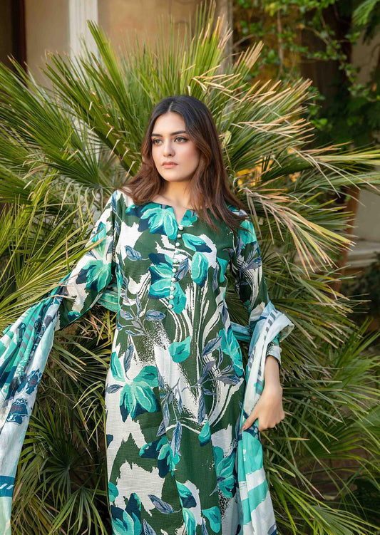 Naimal By Tawakkal 3 Piece D-1508 - Waheed Javaid Collections