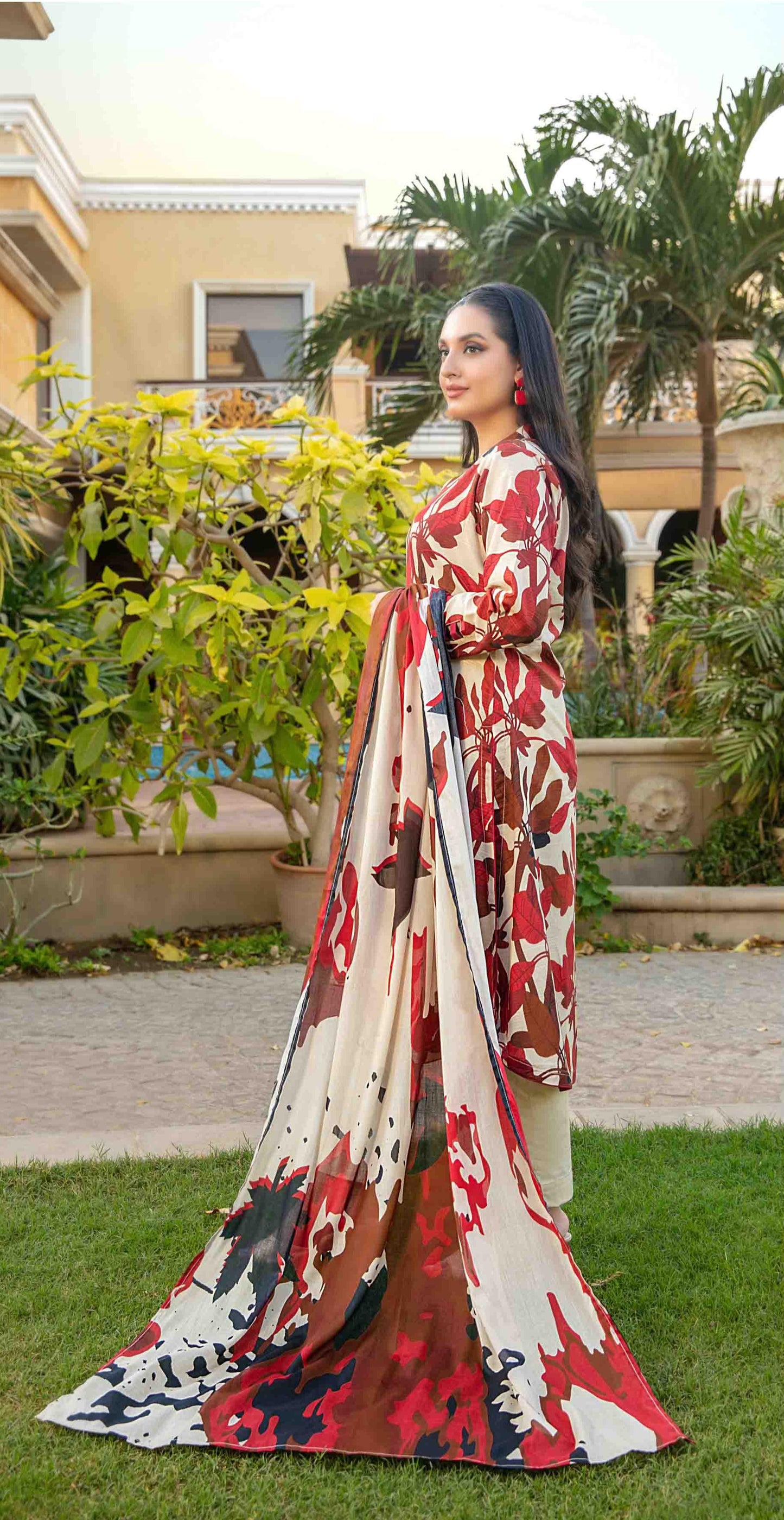 Naimal By Tawakkal 3 Piece D-1509 - Waheed Javaid Collections