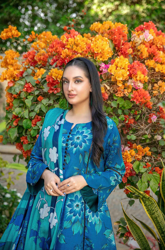 Naimal By Tawakkal 3 Piece D-1511 - Waheed Javaid Collections