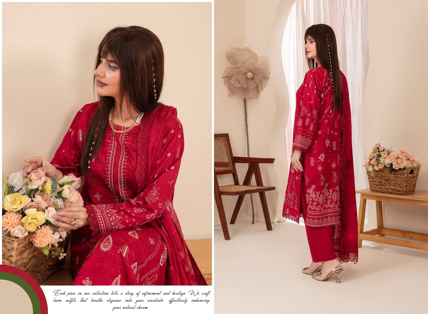 Pehli-Nazar Visocse Banna Dora Embroidered D-02