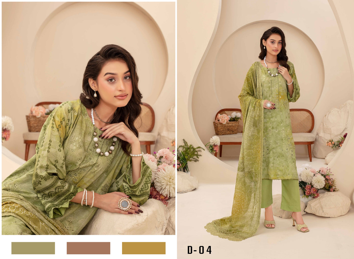Pehli-Nazar Visocse Banna Dora Embroidered D-04