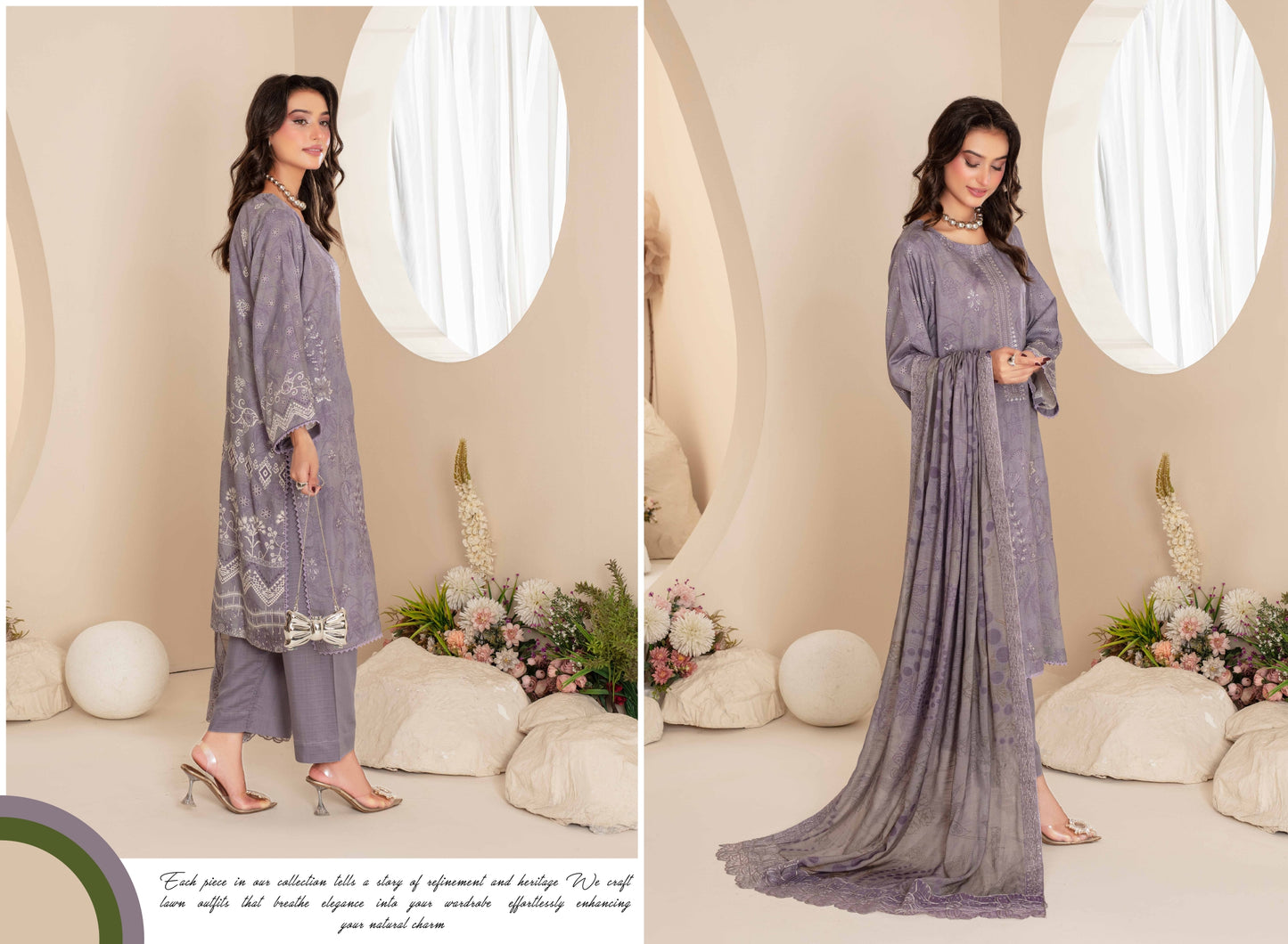 Pehli-Nazar Visocse Banna Dora Embroidered D-06
