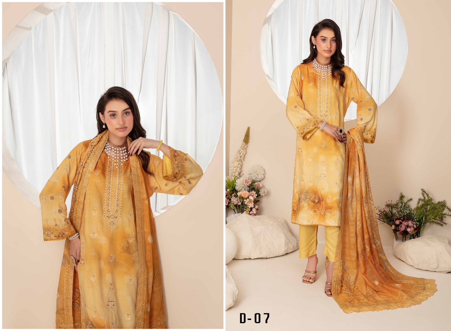 Pehli-Nazar Visocse Banna Dora Embroidered D-07
