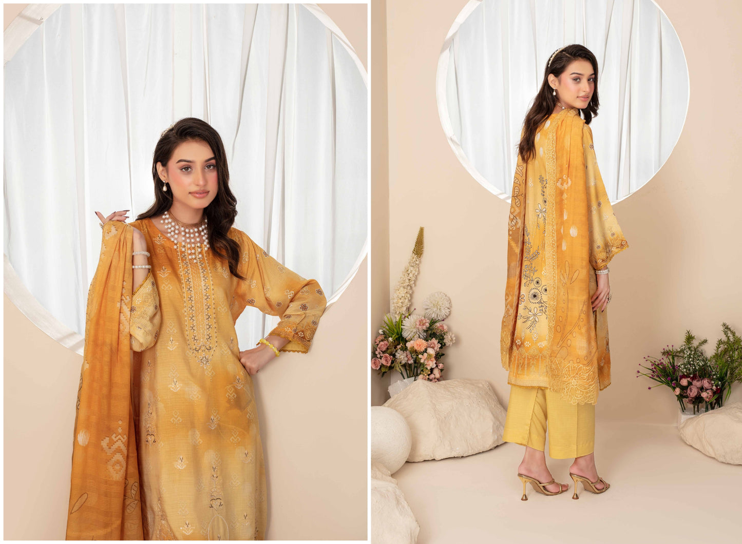 Pehli-Nazar Visocse Banna Dora Embroidered D-07